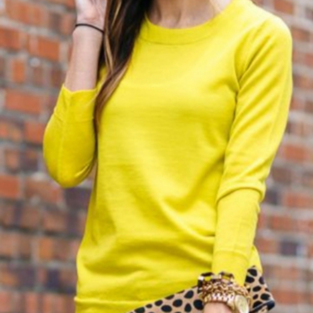 Fine wool sweater.